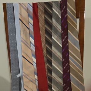 10 Tie Classic Multi-Color Tie Collection